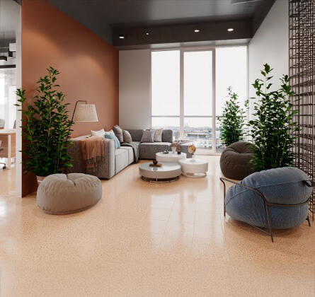 Colección Destinos Alfa – tendencia Equilibrio Esencial con materiales naturales como madera, mármol y piedra